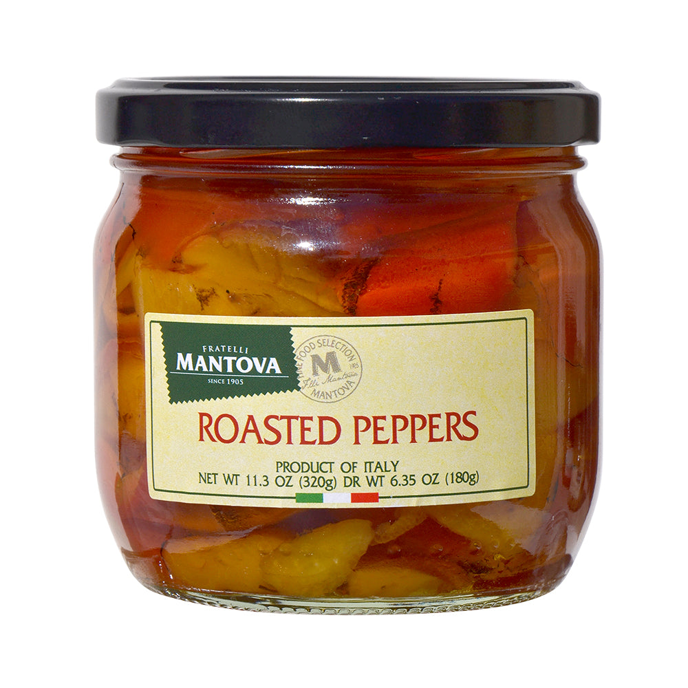 
                  
                    Mantova Roasted Peppers, 11.3 oz.
                  
                