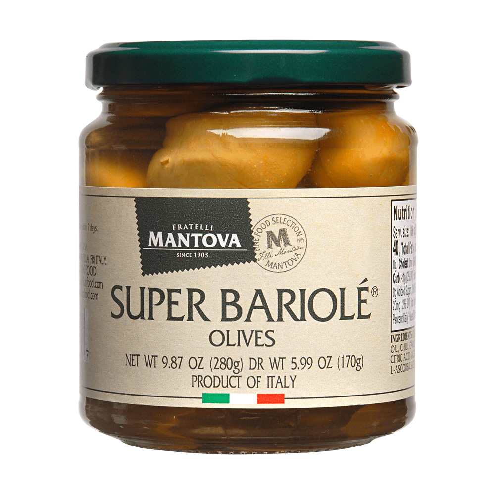
                  
                    Mantova Super Bariolé Olives, 9.87 oz.
                  
                