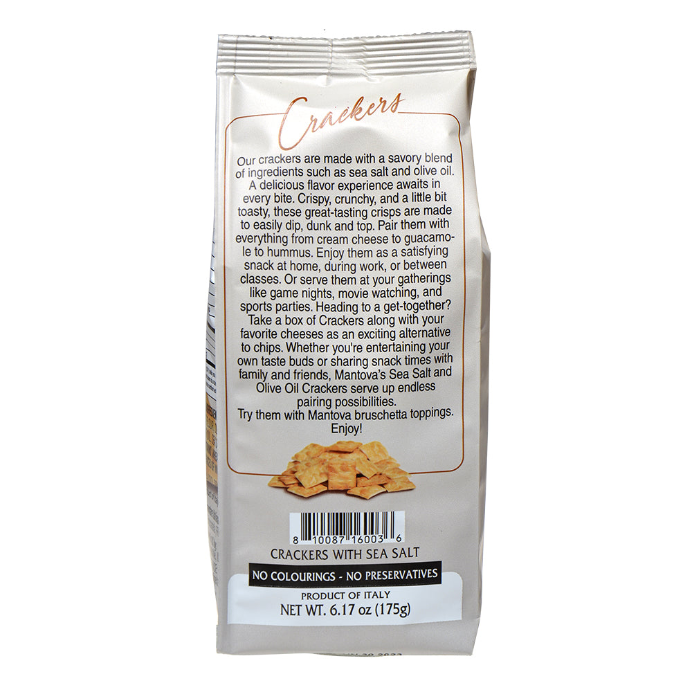 
                  
                    Mantova Crackers with Sea Salt, 6.17 oz.
                  
                