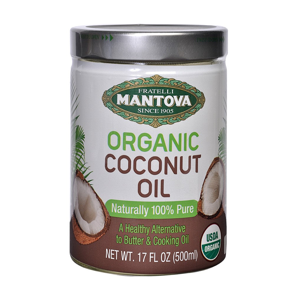 Mantova Organic Coconut Oil, 18 oz.