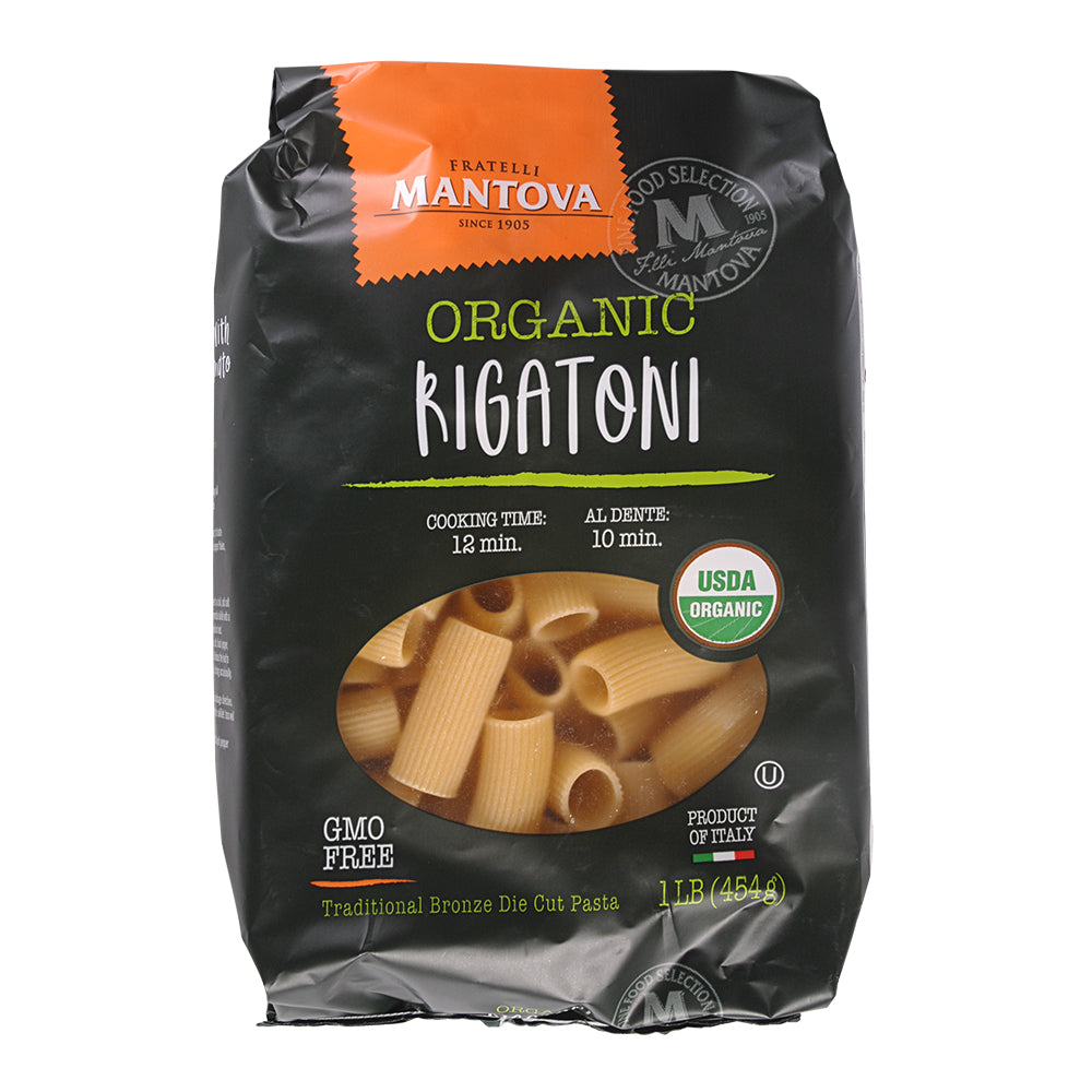 Organic Rigatoni Pasta